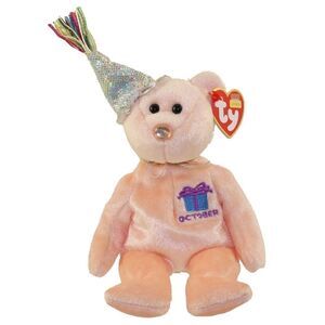 Ty OCTOBER the Bear (Series II) Beanie Baby